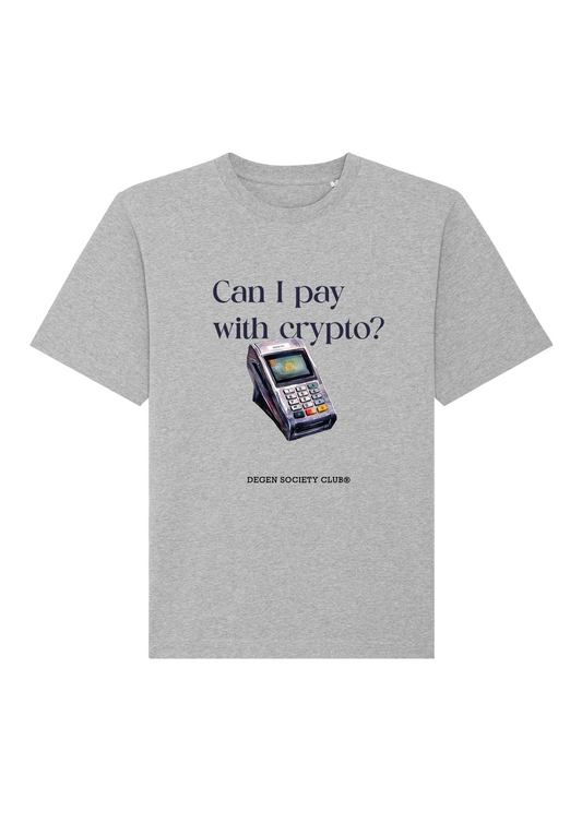 Can I pay with crypto?